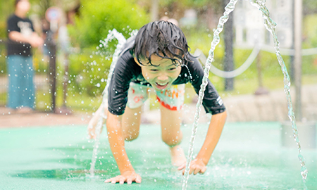 じゃぶじゃぶ広場