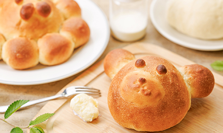 簡単に作れるパン＆バター作り　4月・5月