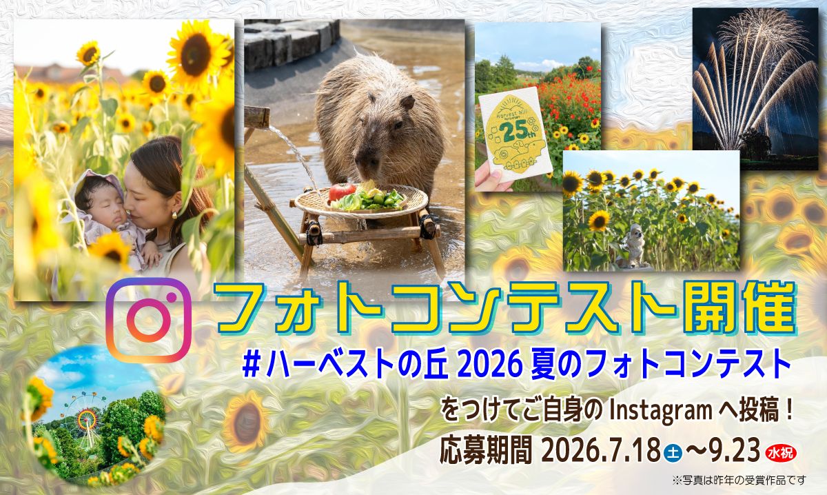 夏のフォトコンテスト2026　〈応募期間7/18～9/23〉