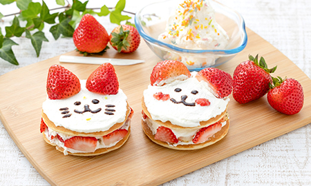 いちご収穫体験＆いちごパンケーキ作り　4月