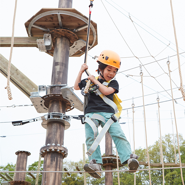 たのしい遊具がたくさん♪