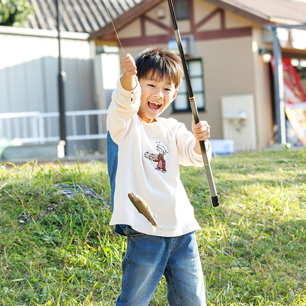 魚のつかみ取り・釣り堀