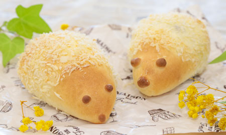 ハリネズミカレーパン作り　6月・7月